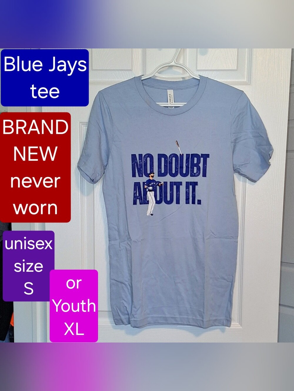 Blue Jays T-shirt - Bautista Bat Flip Toronto Baseball